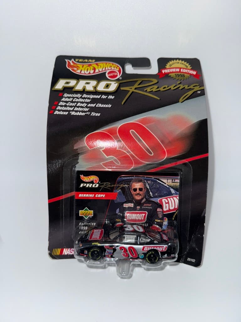 Nascar Hot Wheels Derrike Cope 1998 Collector Edition