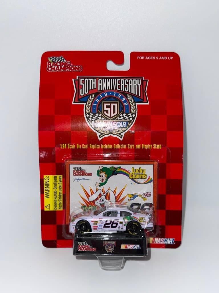 50th Anniversary NASCAR 1:64 Lucky Charms Car #26