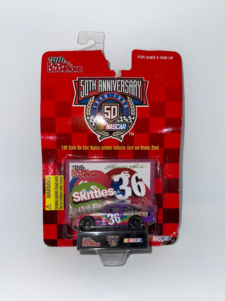 NASCAR 50th Anniversary Skittles #36 Diecast Car
