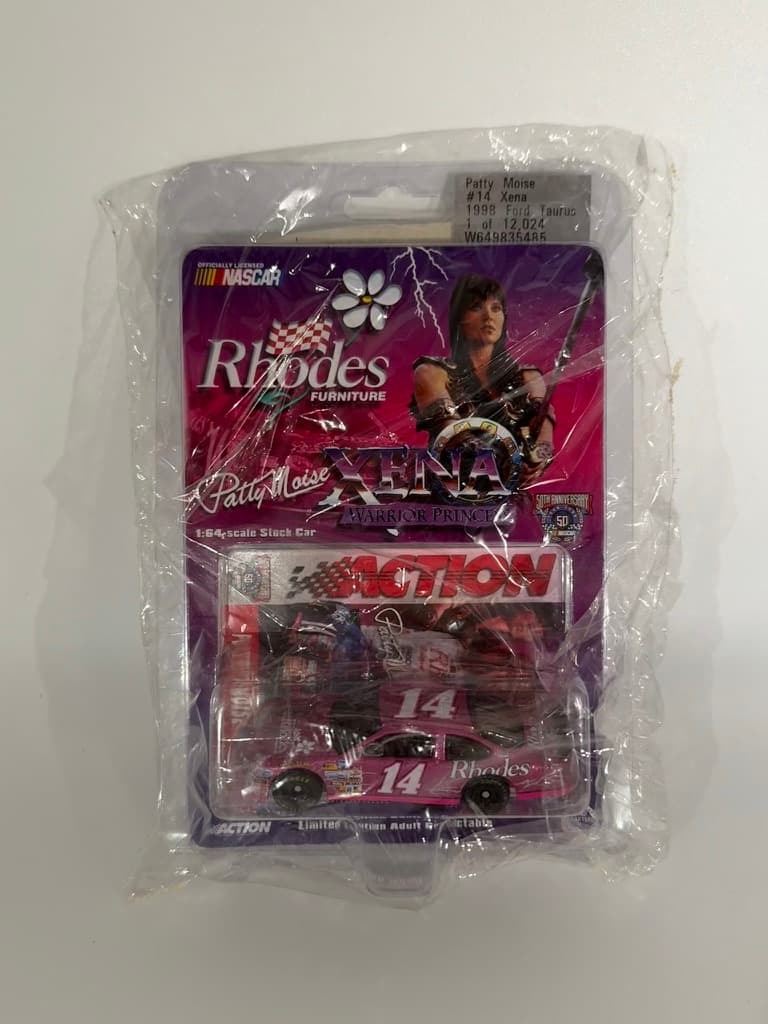 NASCAR Xena #14 Diecast Car 1:64 Patty Moise New