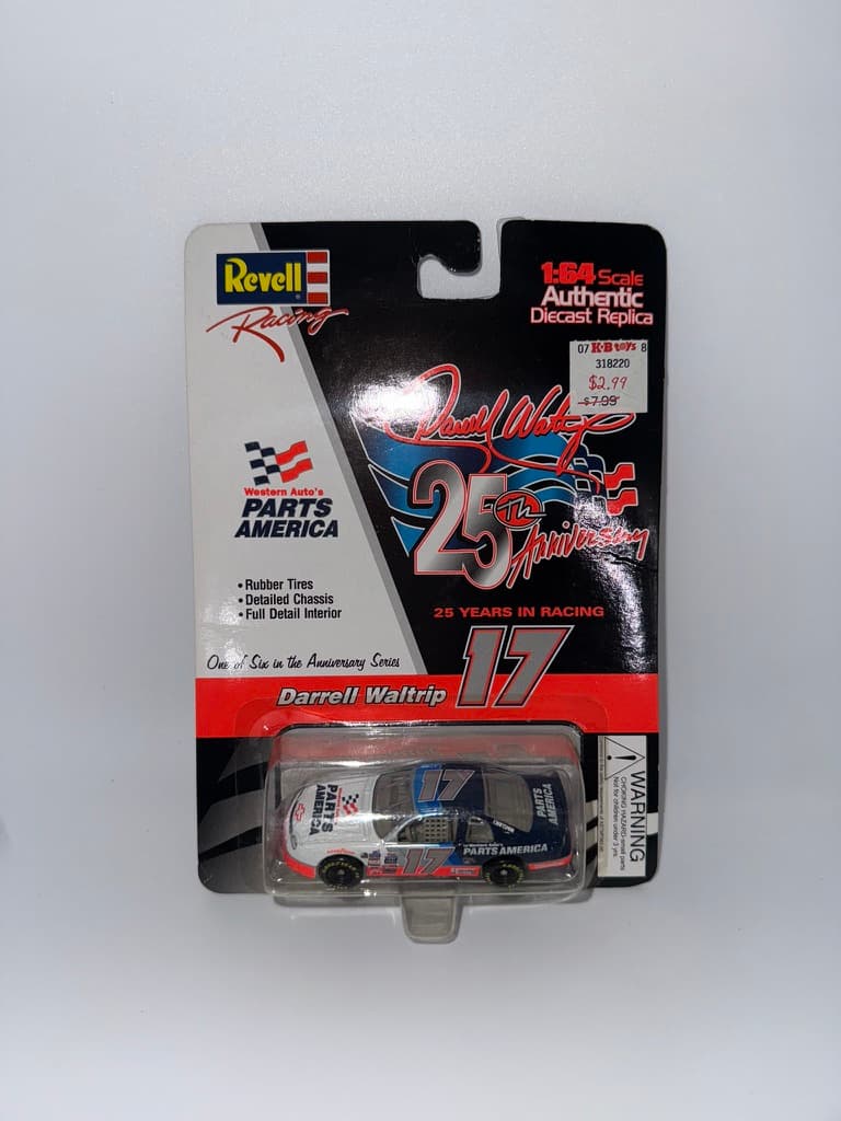 Revell 1:64 Diecast Car Darrell Waltrip 25th Anniversary