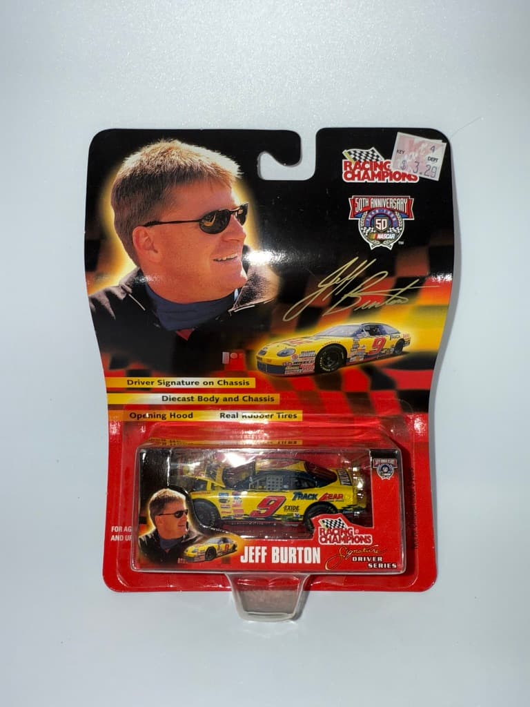 Jeff Burton 1:65 Diecast 50th Anniversary NASCAR Car