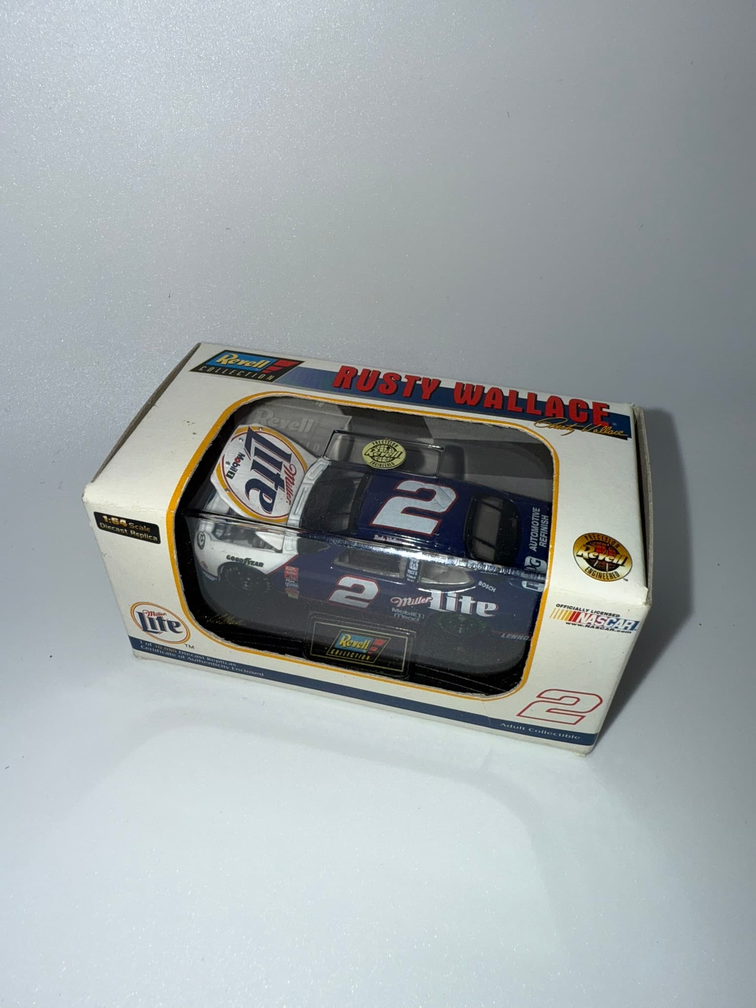 Rusty Wallace #2 Miller Lite 1:64 Revell Diecast Car