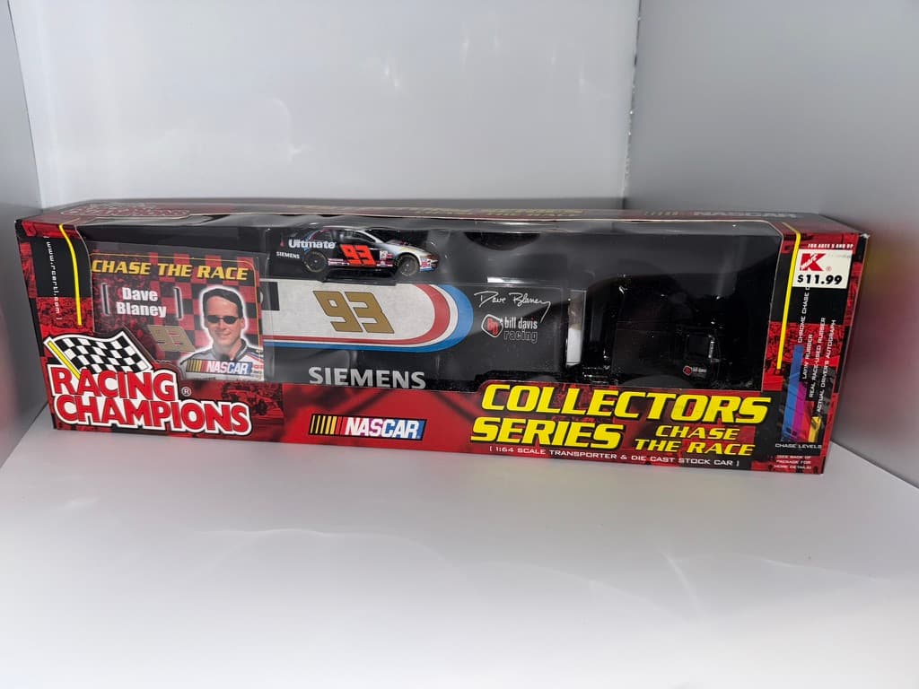 Dave Blaney #93 Siemens NASCAR Trailer Collectible