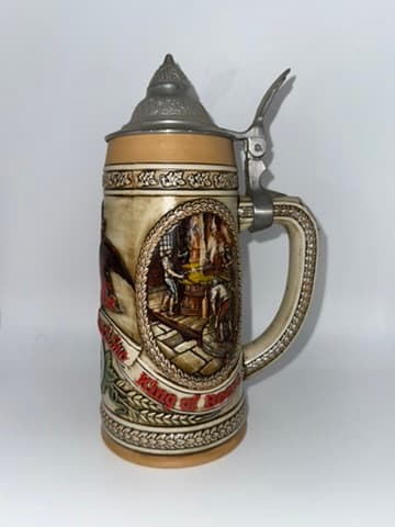Vintage Avon Anheuser-Busch Beer Stein 1976 Ceramic