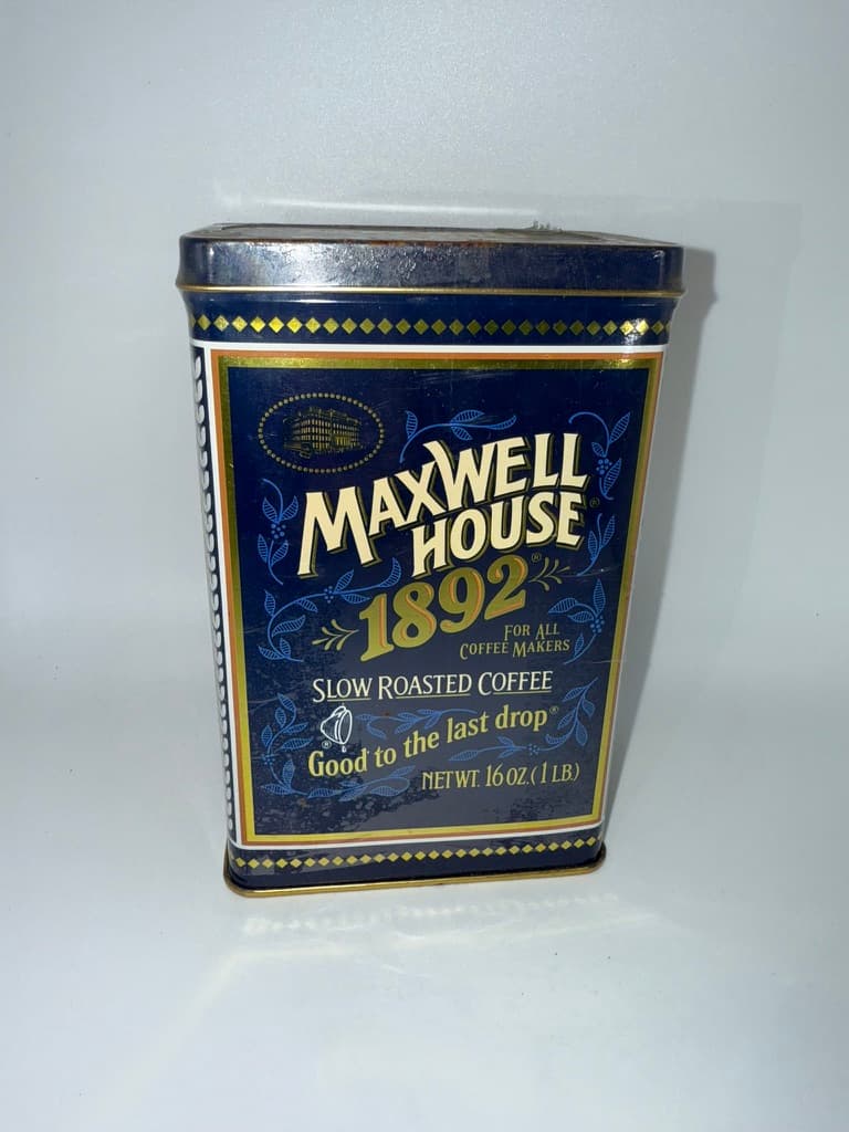 Maxwell House 1982 100 Year Anniversary Tin - Vintage