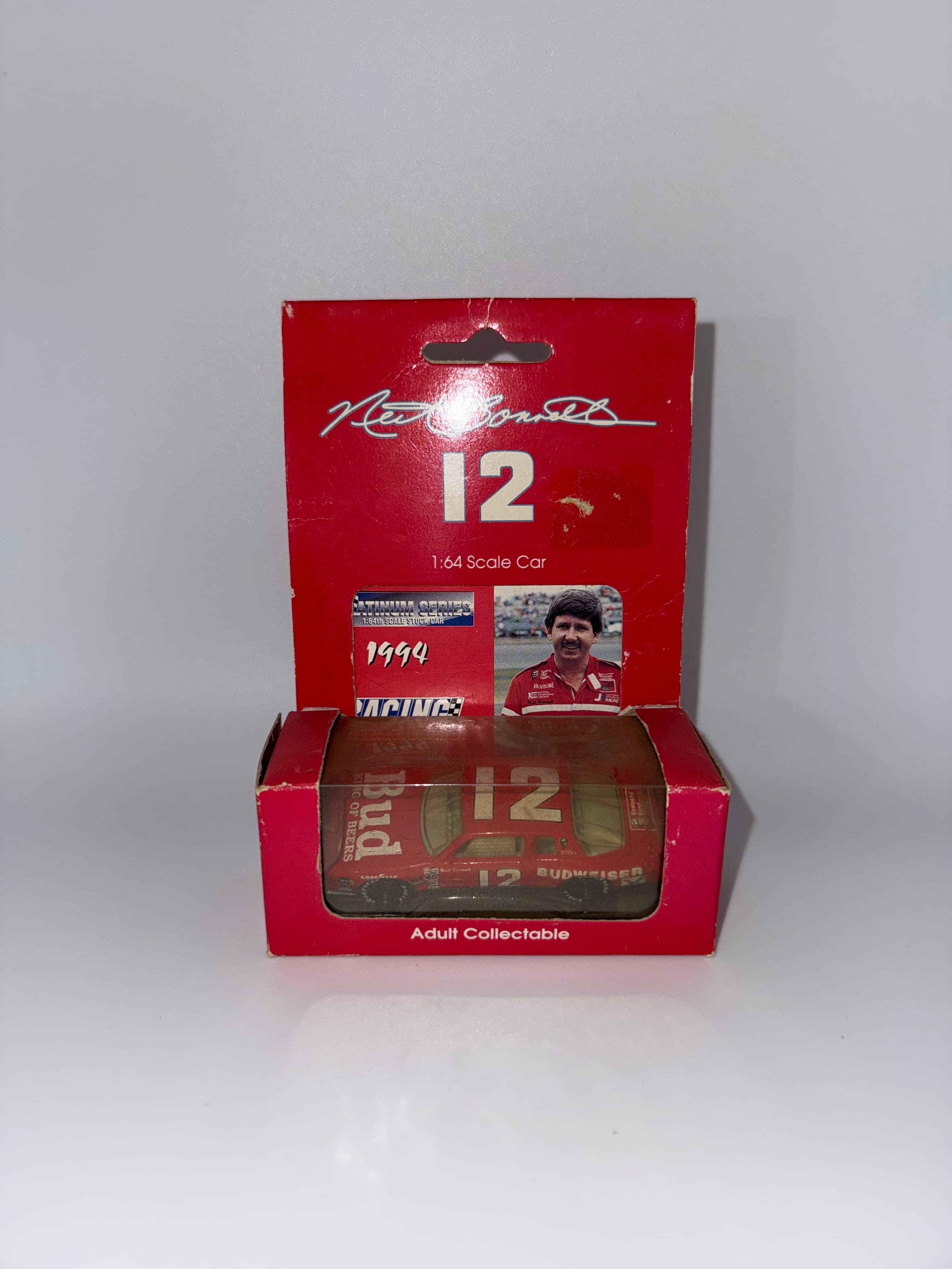 1994 Budweiser Racing #12 Diecast Car 1:64 Scale