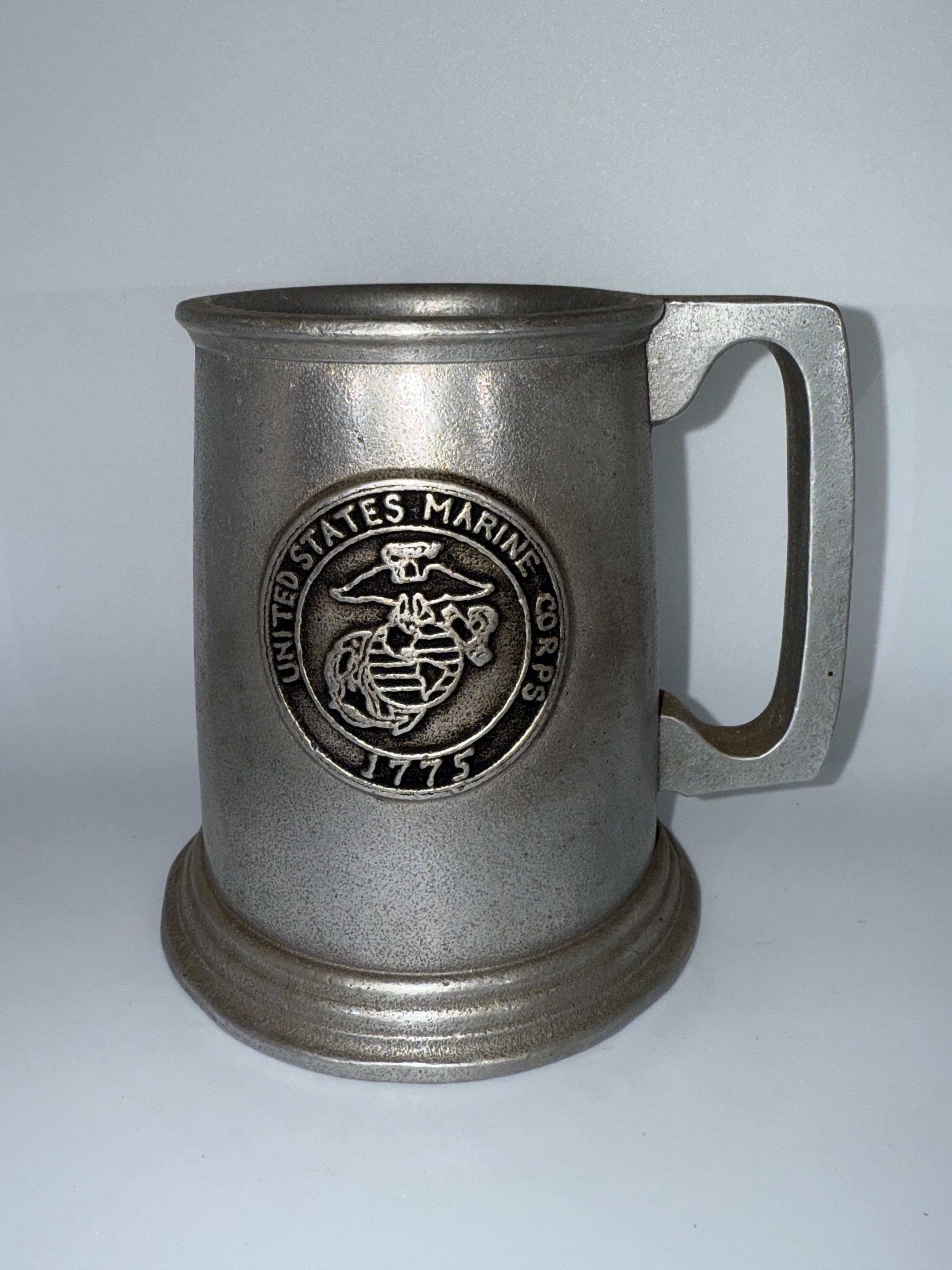 US Marine Corps 1775 Pewter Stein - Great Condition