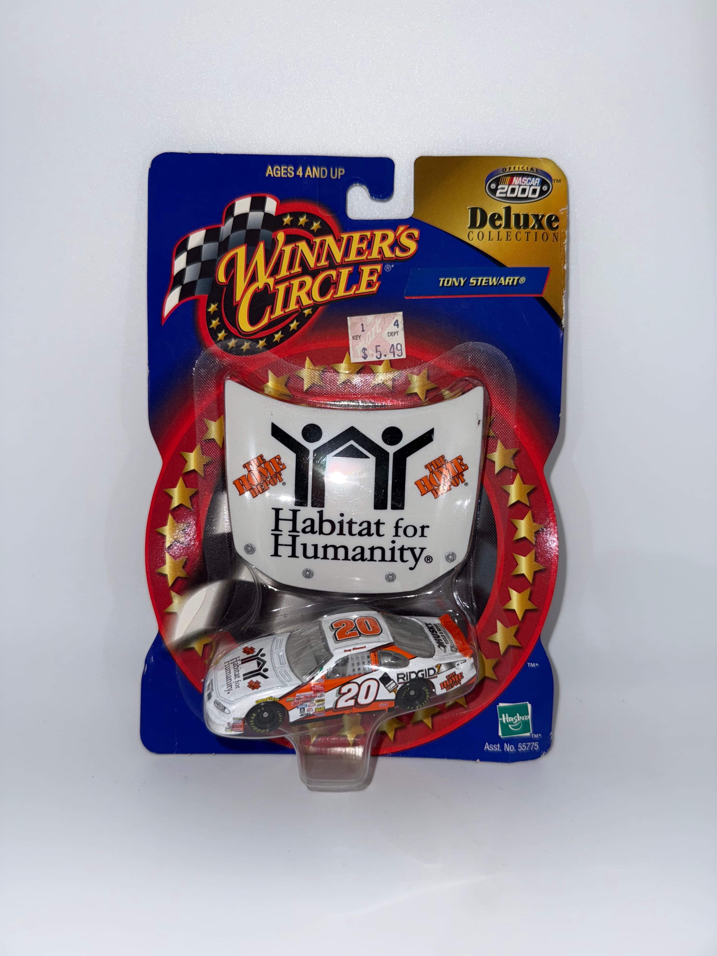 Habitat for Humanity #20 NASCAR Diecast with Hood