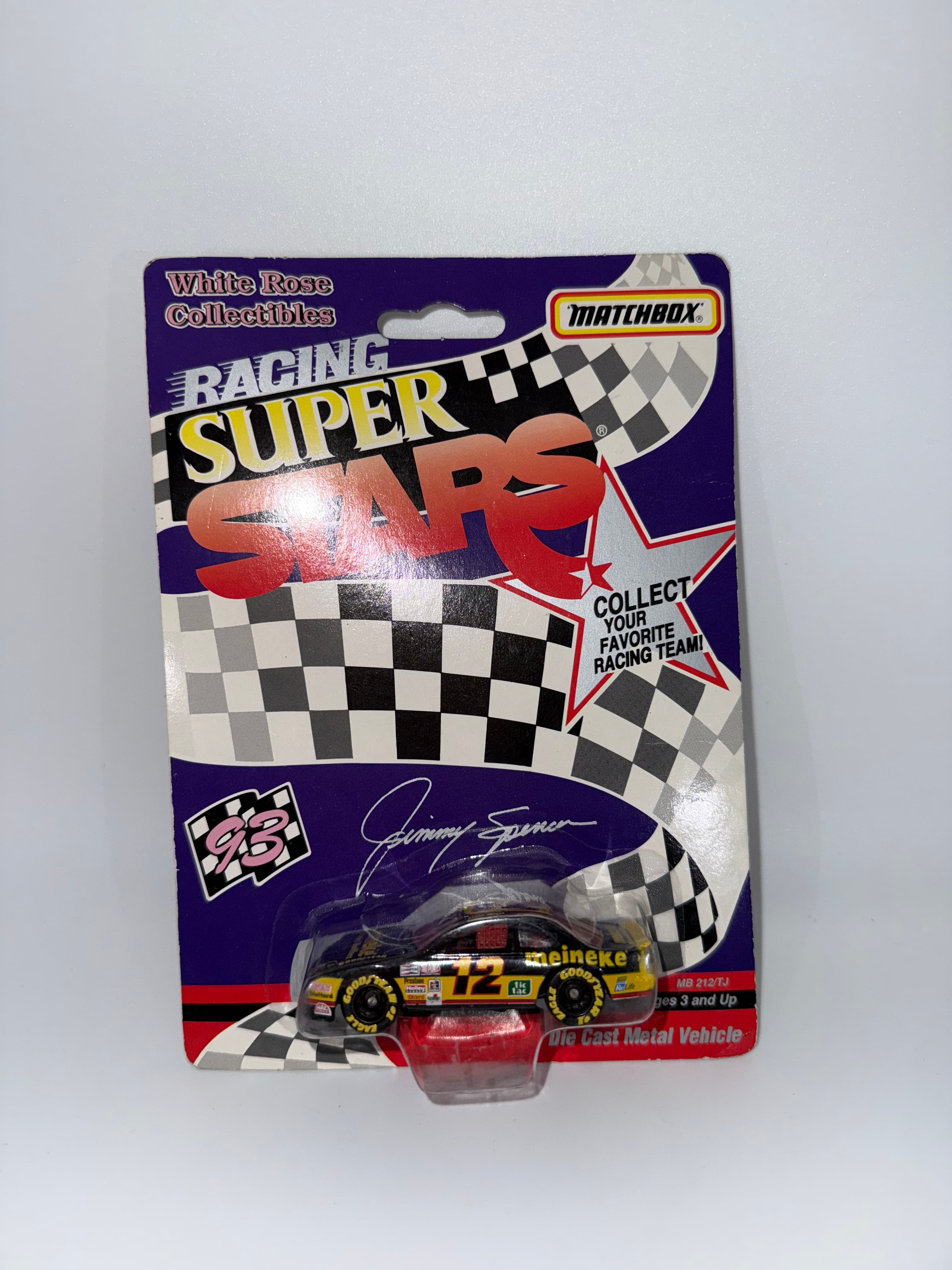Matchbox Racing Stars #12 Meineke Car - Jimmy Spencer