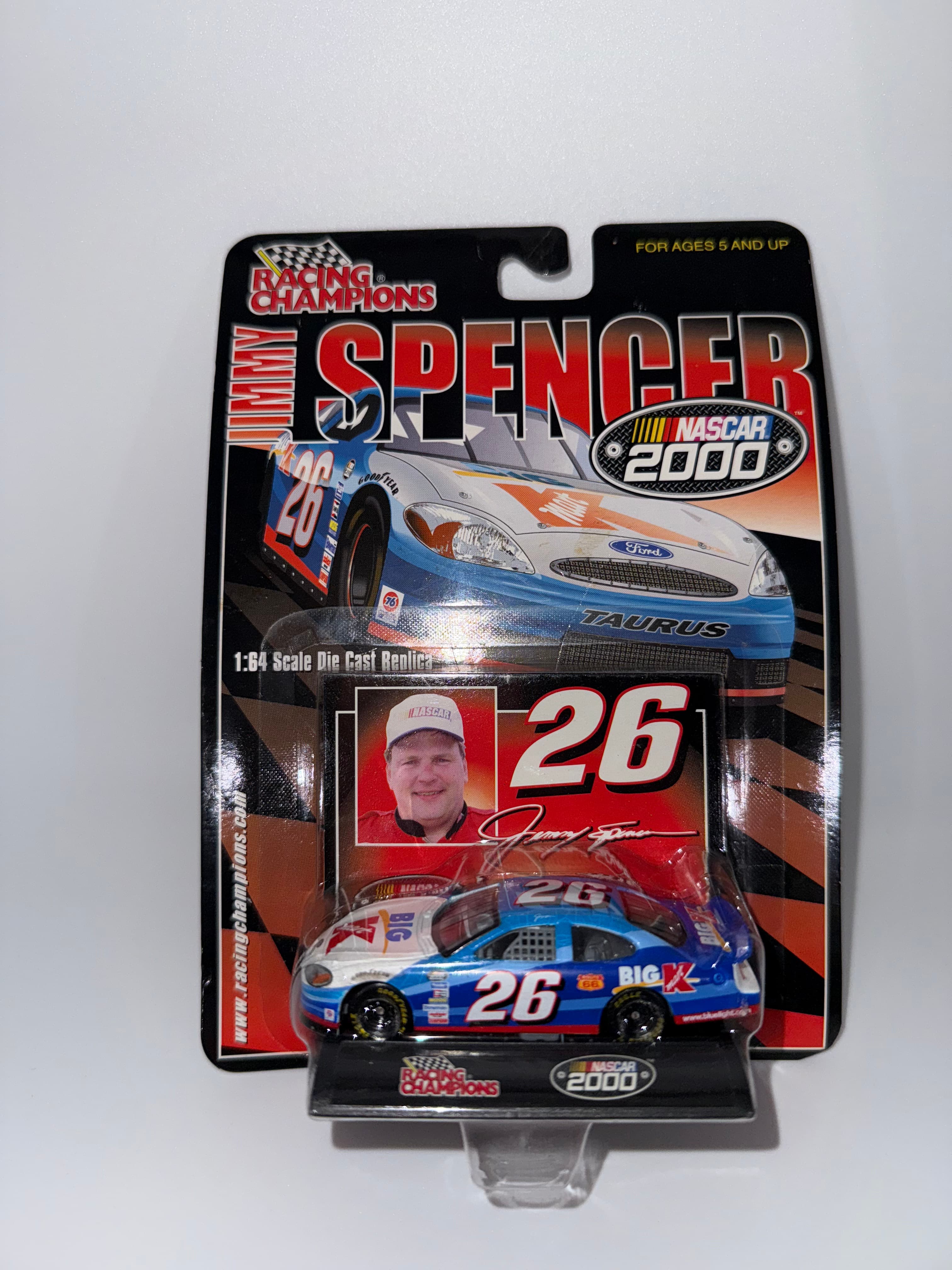 #26 Jimmy Spencer NASCAR 2000 Diecast Car 1:64