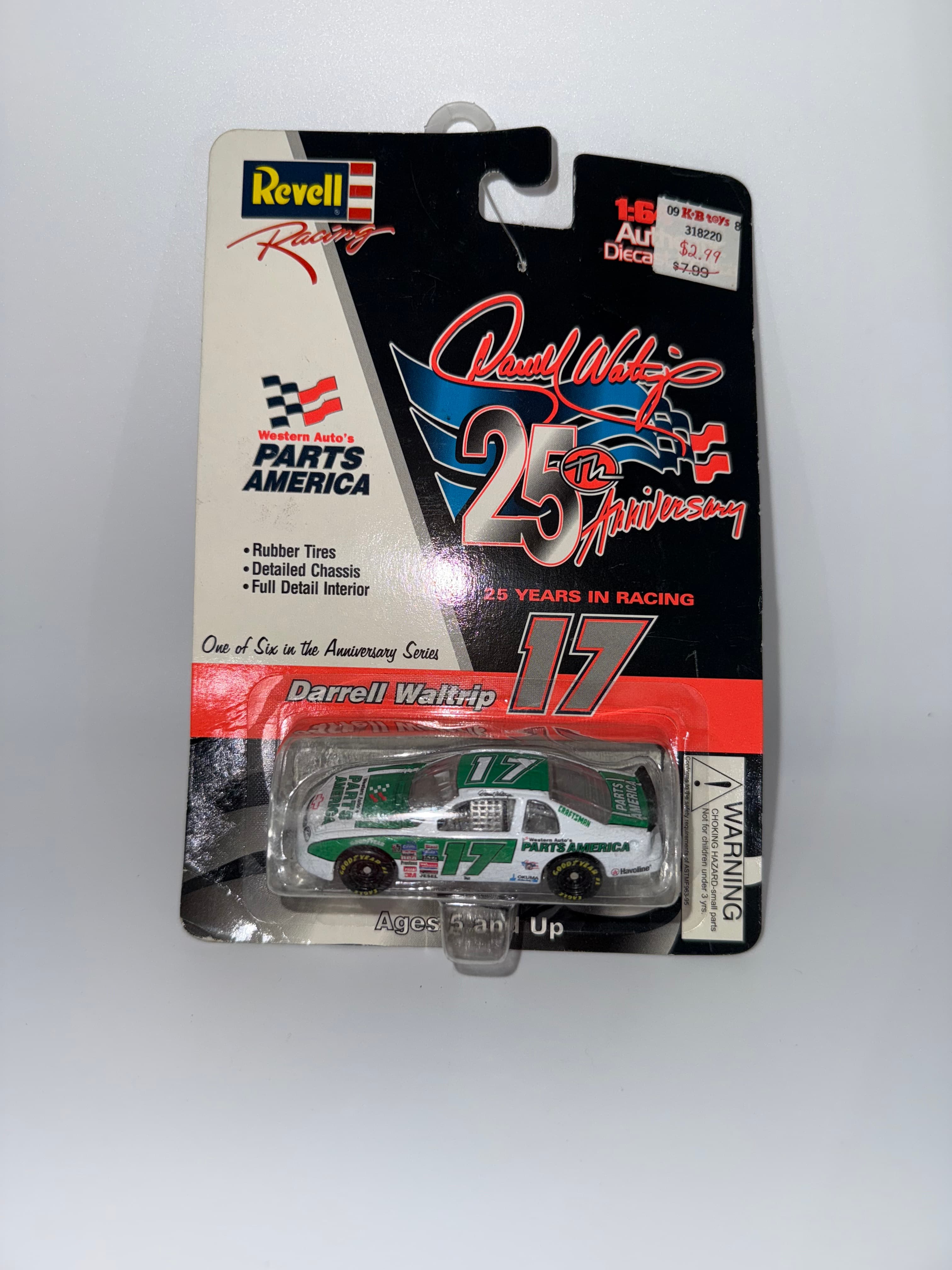 Darrell Waltrip Parts America Car 25th Anniversary