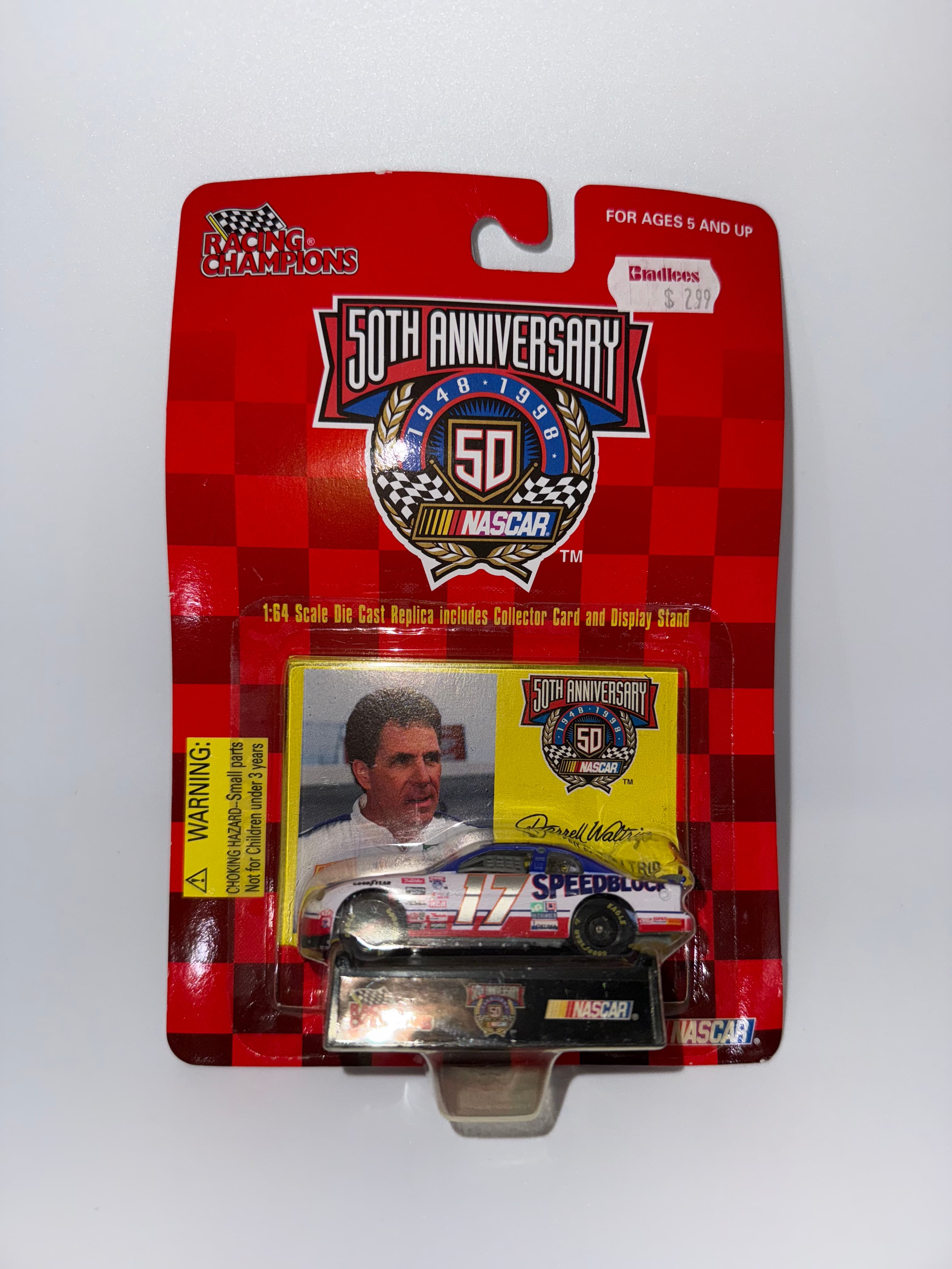 Nascar 50th Anniversary Diecast Car - Darrell Waltrip