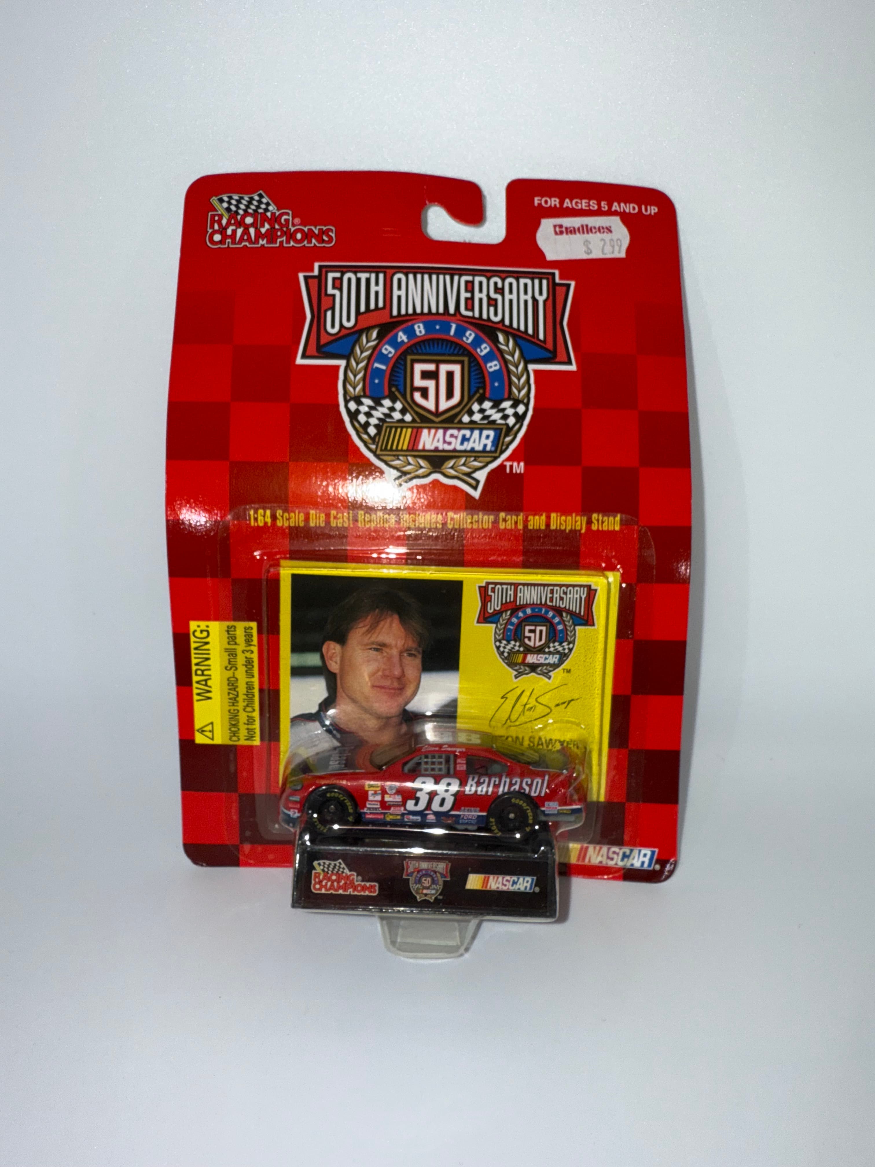 NASCAR 50th Anniversary #38 Car Racing Champions Unopened