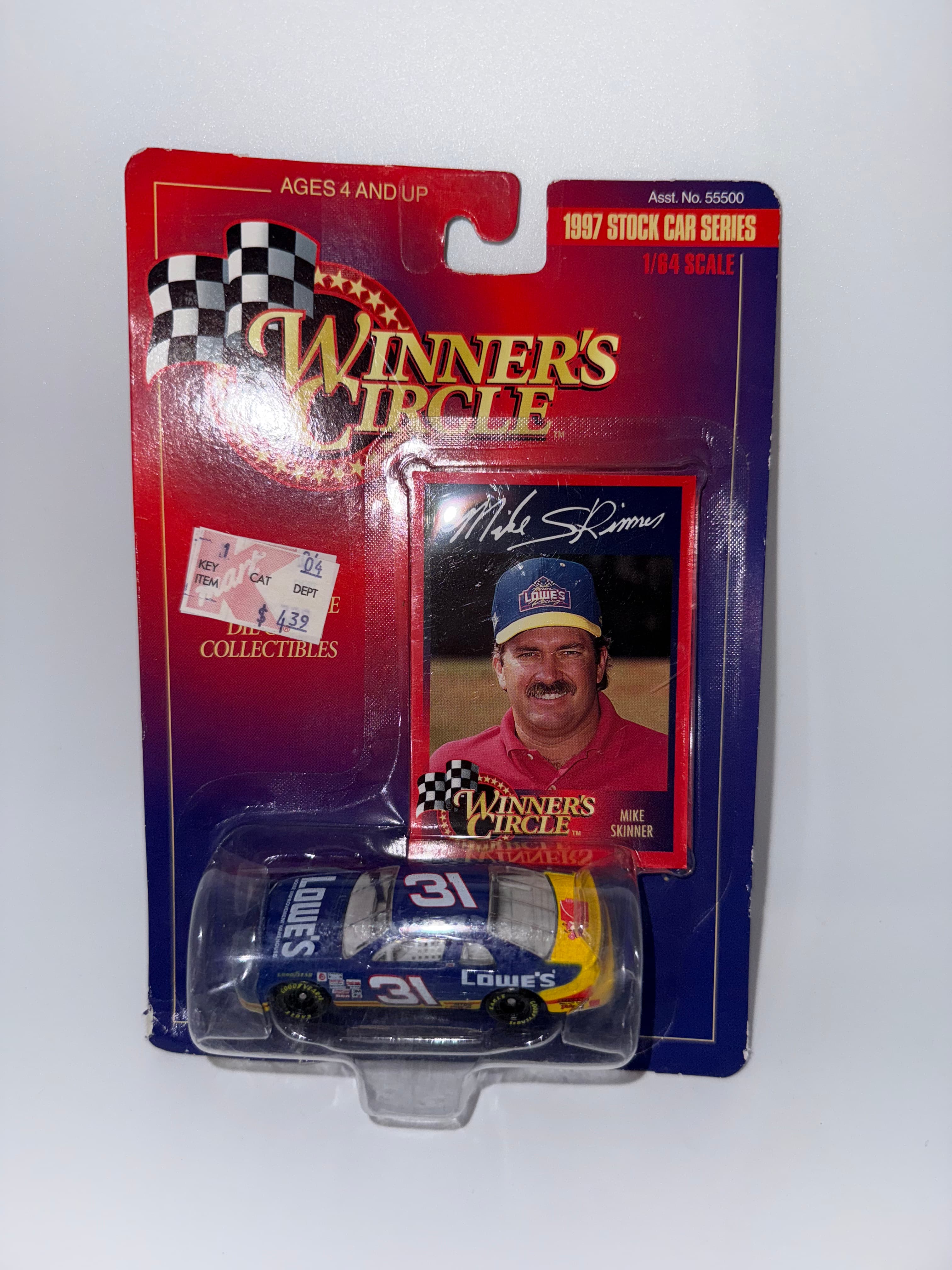 1997 Mike Skinner #31 Winner's Circle Diecast Car 1/64
