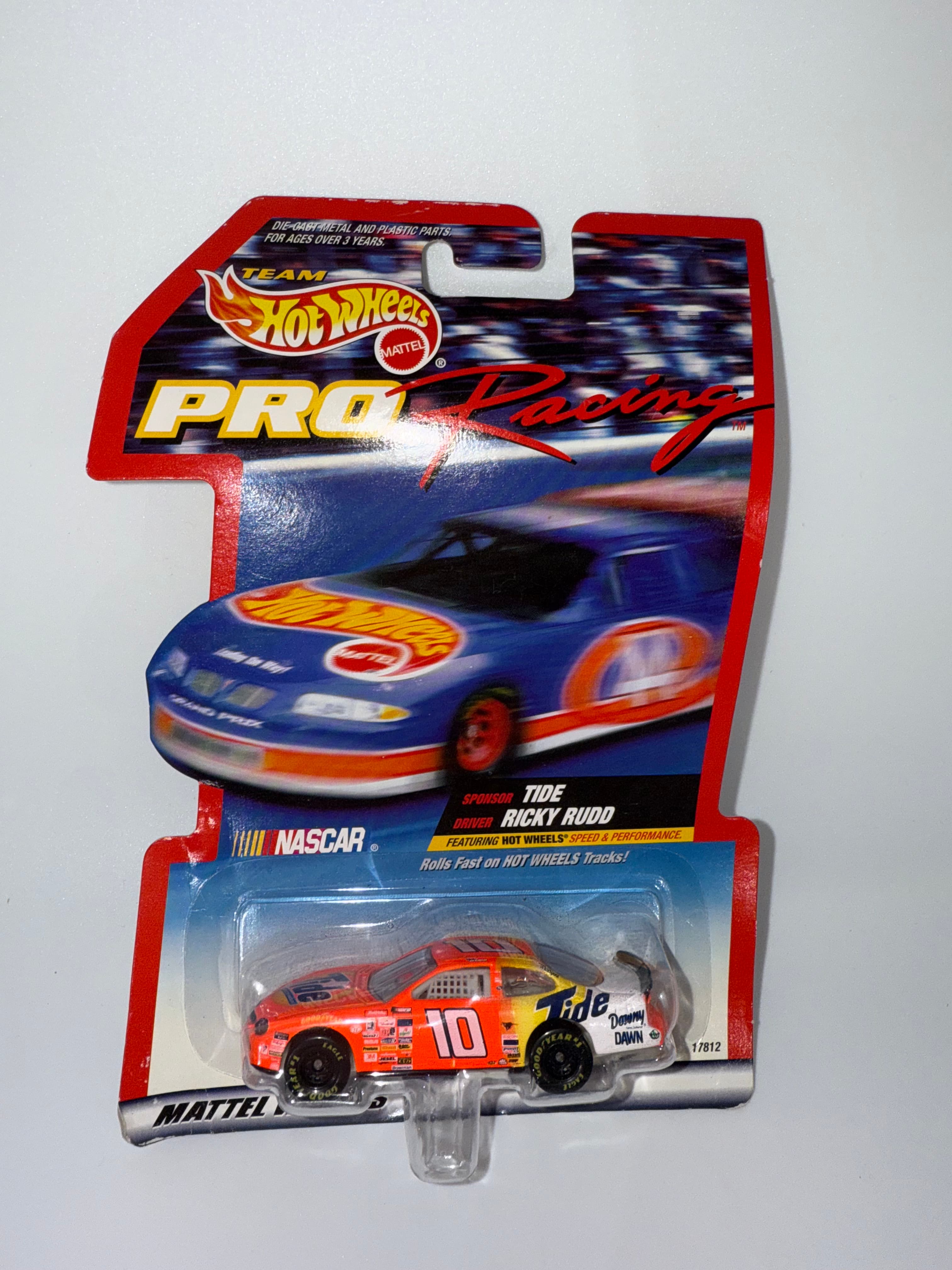 Hot Wheels Pro Nascar Tide #10 Ricky Rudd Mint
