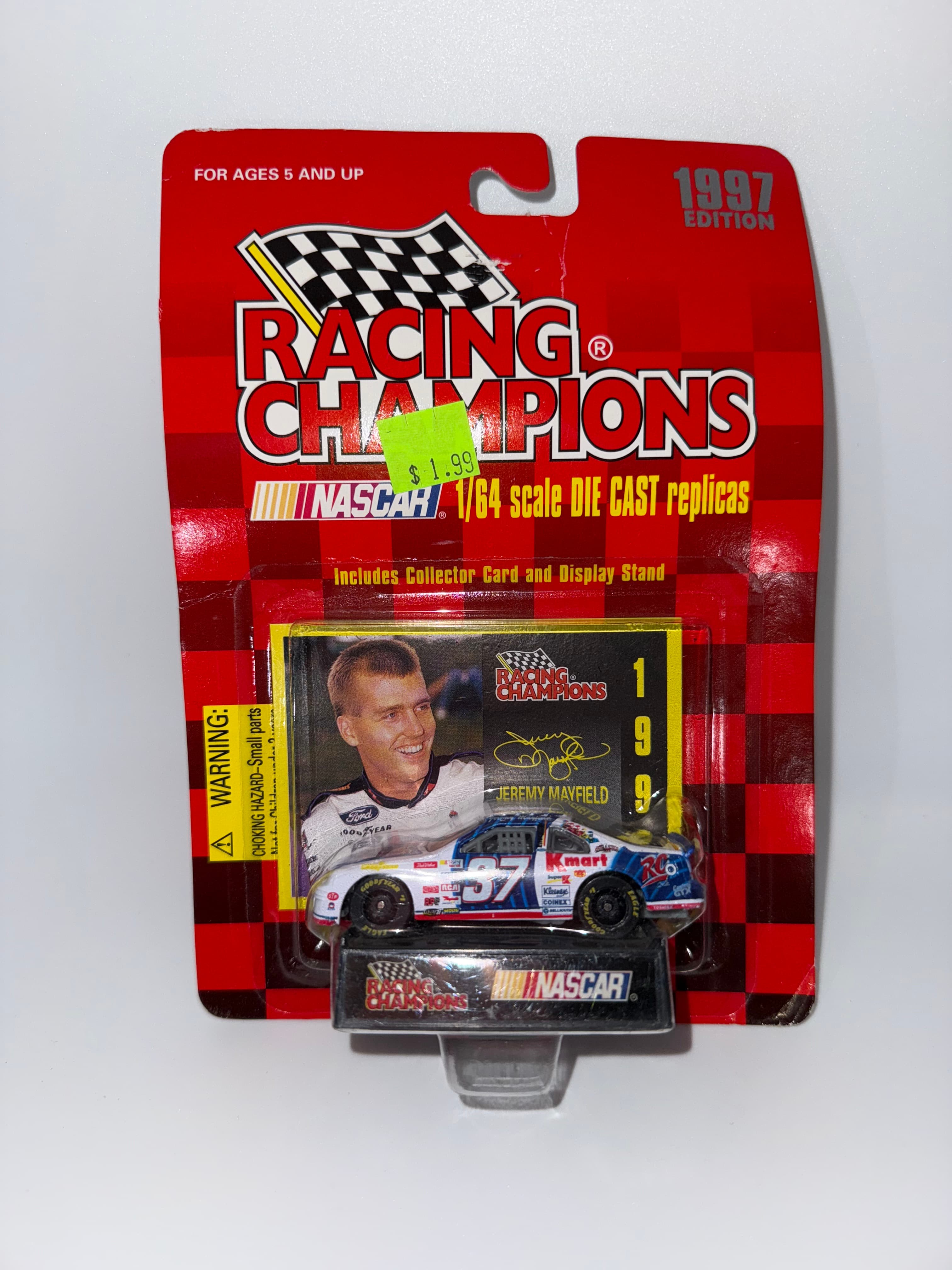 Racing Champions 1/64 Diecast 1997 Jeremy Mayfield #37