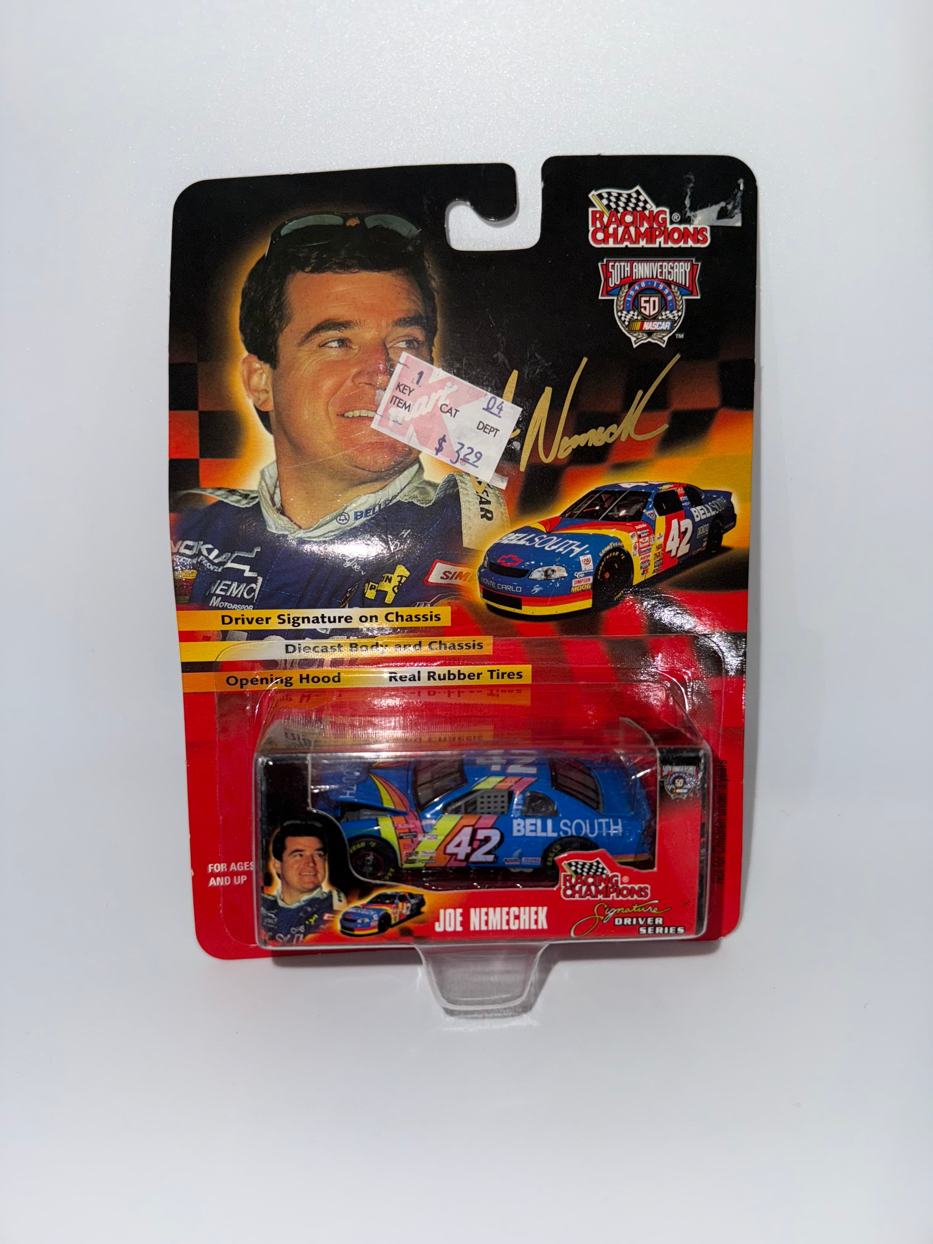 Joe Nemechek #42 Racing Champions Diecast Car Unopened