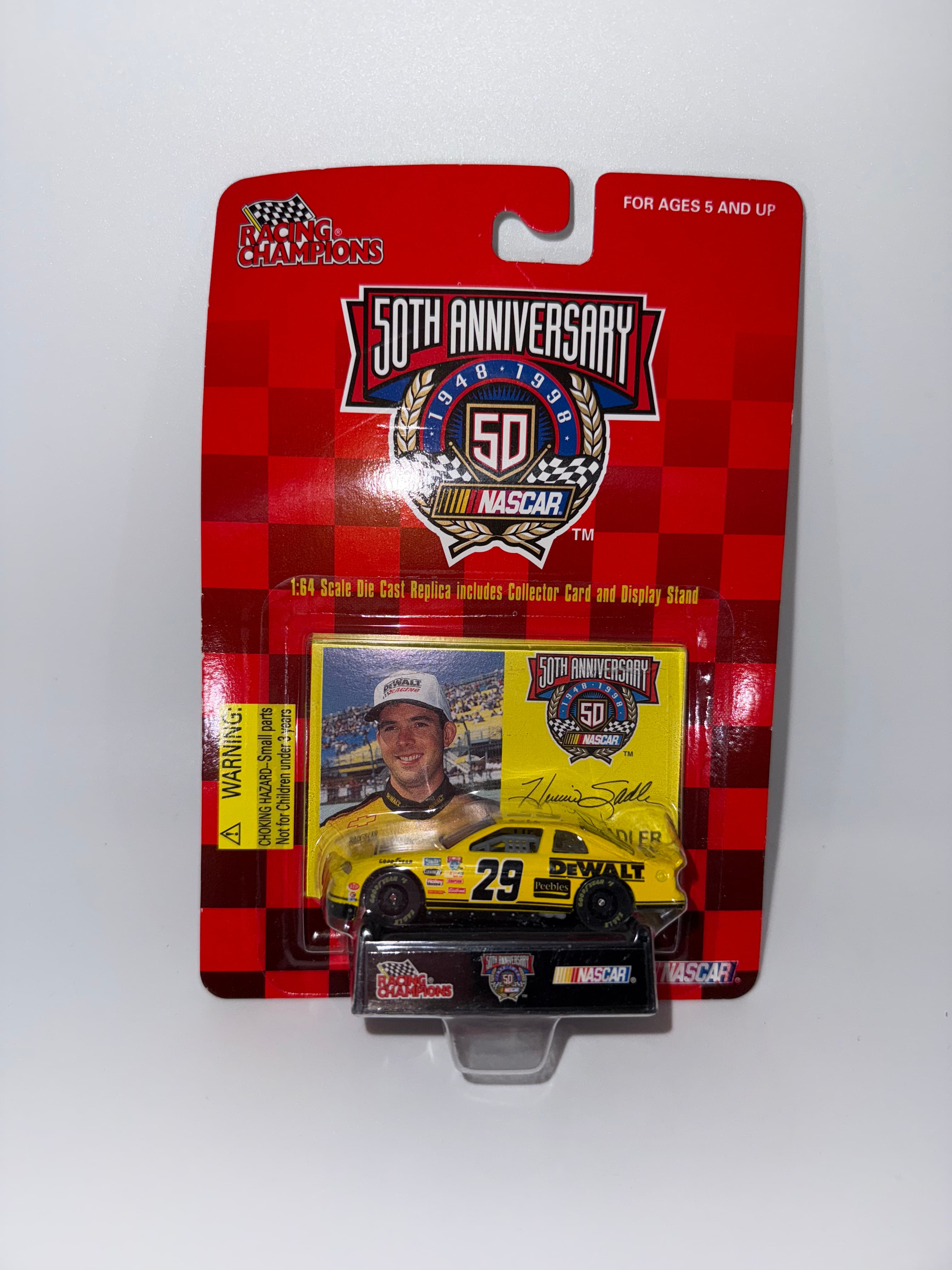 50th Anniversary NASCAR #29 DeWalt Diecast Car