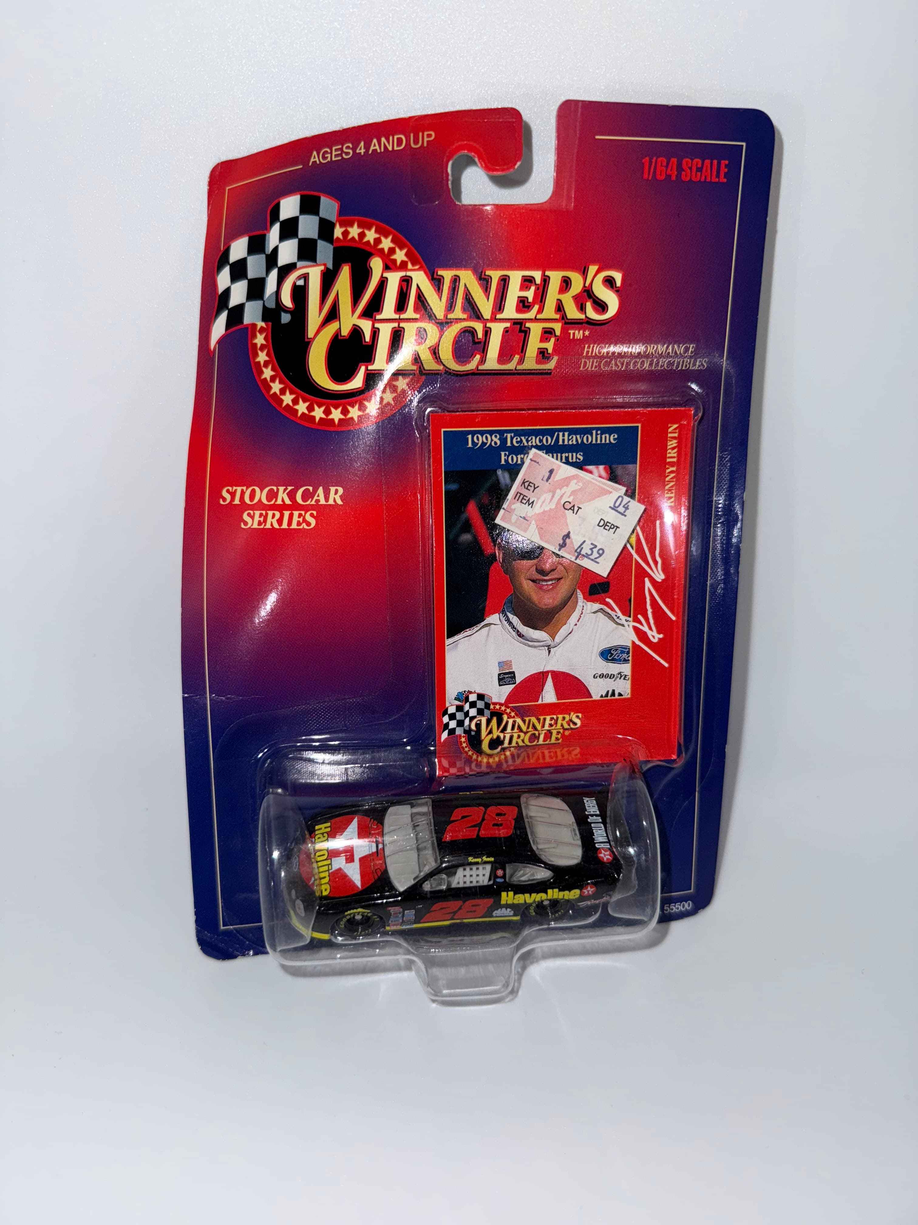 1998 Winner's Circle #28 Kenny Irwin NASCAR 1:64 Diecast