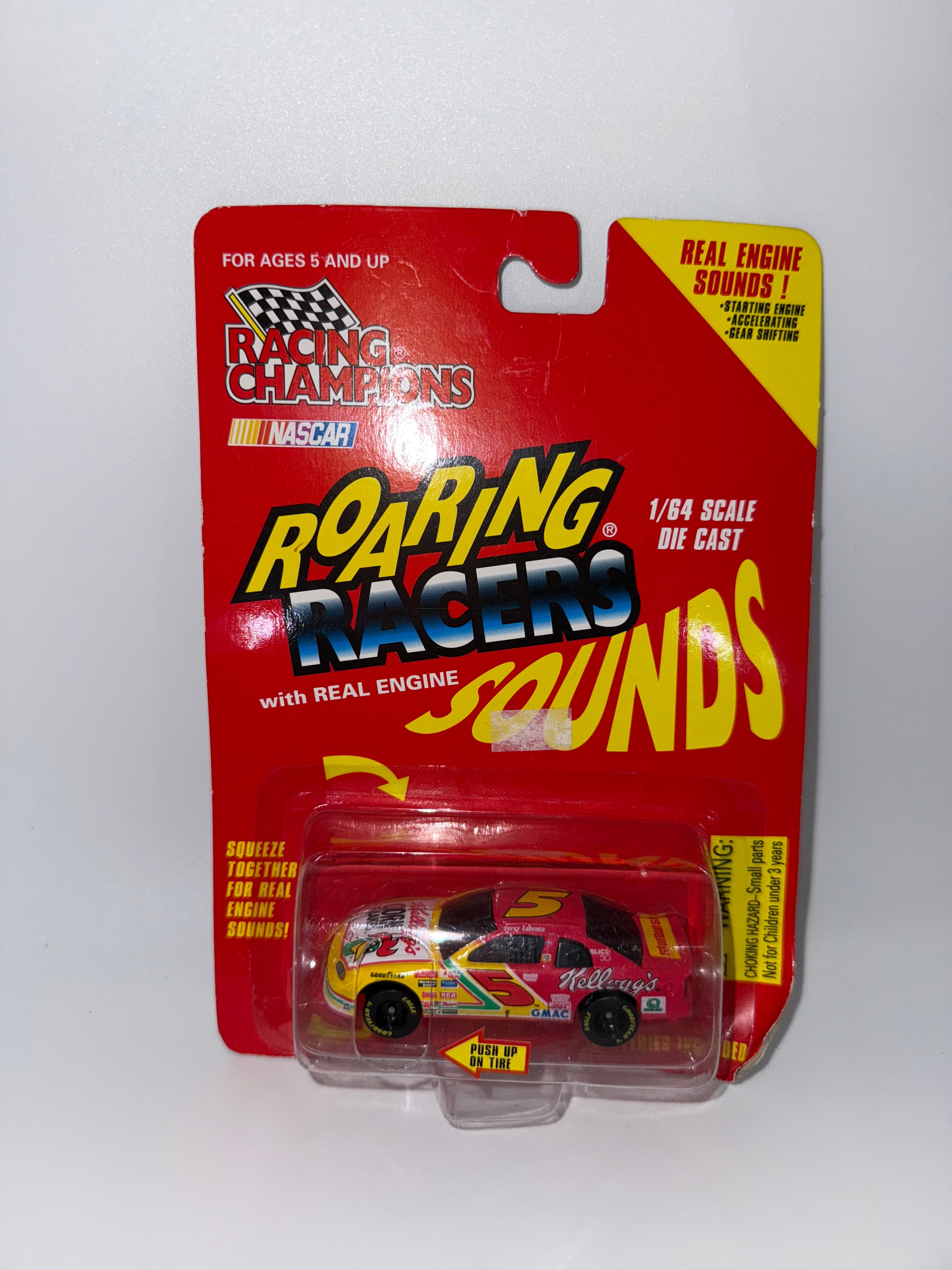 Nascar #5 Kellogg's Diecast with Real Engine Sounds